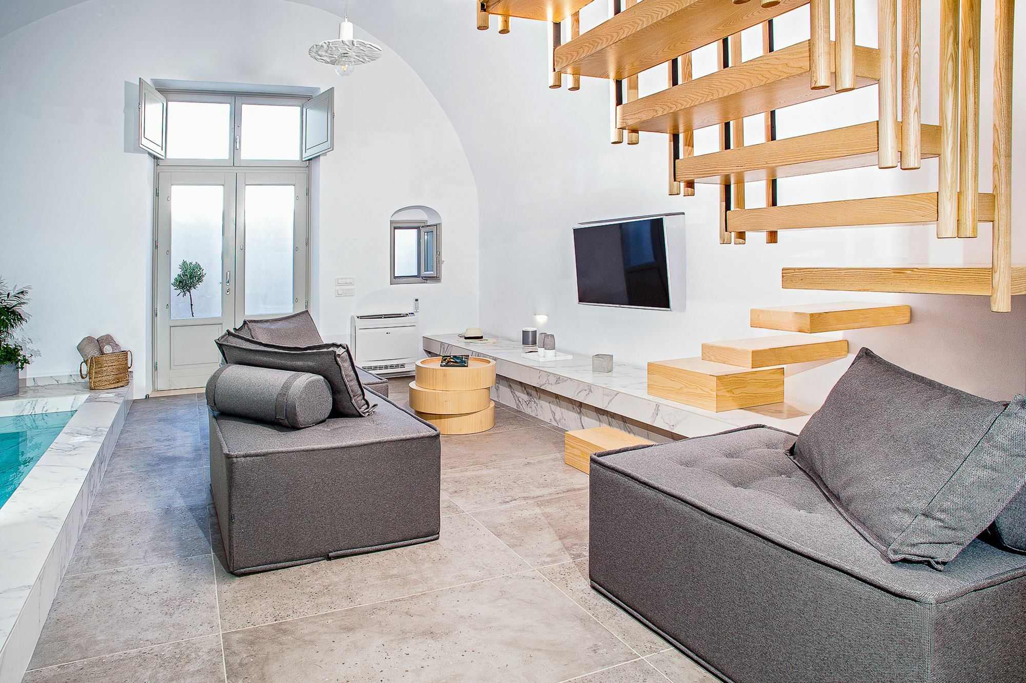 Santorini Soul Villas (Adults Only) Pýrgos Eksteriør bilde